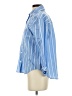 Madewell Stripes Blue Long Sleeve Button-Down Shirt Size S - photo 5