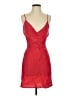 Zara Red Cocktail Dress Size S - photo 1