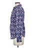 Lilly Pulitzer 100% Cotton Hearts Blue Long Sleeve Button-Down Shirt Size 0 - photo 5