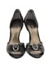 Pelle Metallic Gray Silver Sandals Size 9 1/2 - photo 2