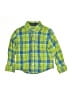 J. Khaki Plaid Green Long Sleeve Button-Down Shirt Size 4T - photo 1