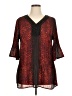 Catherines Red Casual Dress Size 0X - photo 1