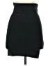 BCBGMAXAZRIA Solid Black Casual Skirt Size S - photo 2