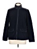 Talbots 100% Polyester Solid Blue Fleece Size L - photo 1