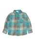 Healthtex Plaid Teal Long Sleeve Button-Down Shirt Size 4T - photo 1