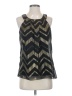 Iz Byer 100% Polyester Black Sleeveless Blouse Size S - photo 1