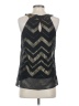 Iz Byer 100% Polyester Black Sleeveless Blouse Size S - photo 2