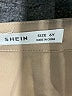 Shein 100% Polyester Tan Jacket Size 6 - photo 3