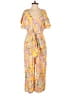 Lush Paisley Yellow Jumpsuit Size S - photo 1