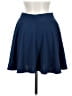Coco Solid Blue Casual Skirt Size L - photo 2
