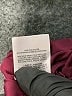 Express Burgundy Long Sleeve Blouse Size XS - photo 8