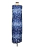 Unbranded Paisley Blue Casual Dress Size S (estimated) - photo 2