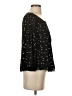 Floreat 100% Viscose Black 3/4 Sleeve Blouse Size S - photo 4