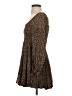 BILA 100% Rayon Animal Print Brown Cocktail Dress Size S - photo 5