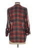 Xhilaration 100% Polyester Plaid Red 3/4 Sleeve Blouse Size P (petite) - photo 2