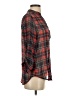 Xhilaration 100% Polyester Plaid Red 3/4 Sleeve Blouse Size P (petite) - photo 4