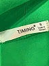 Timing 100% Polyester Green Sleeveless Blouse Size S - photo 7
