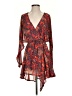 Free People 100% Polyester Red Kimono Size XS - photo 1