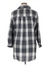 Unbranded Plaid Silver 3/4 Sleeve Blouse Size 1X - photo 2
