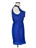 Kirra 100% Polyester Solid Blue Casual Dress Size S - photo 4