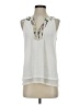 Tiny White Ivory Sleeveless Blouse Size S - photo 1