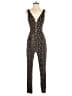 Ambiance Paisley Brown Jumpsuit Size S - photo 1