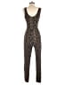 Ambiance Paisley Brown Jumpsuit Size S - photo 2