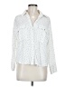 Zara Polka Dots White Long Sleeve Blouse Size M - photo 1