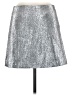 H&M Metallic Silver Formal Skirt Size 8 - photo 1