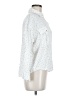 Zara Polka Dots White Long Sleeve Blouse Size M - photo 4