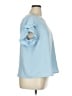 Shein Curve 100% Polyester Blue Short Sleeve Top Size 1X - photo 4
