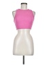 Zara Solid Pink Tank Top Size M - photo 1