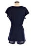 Ecote 100% Cotton Solid Blue Romper Size M - photo 2