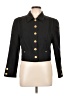 Louis Féraud Solid Black Jacket Size 10 - photo 1