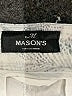 Mason's Print Silver White Casual Pants Size EU (IT) 48 / US 12 - photo 7
