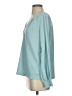 Candace Cameron Bure Teal Long Sleeve Blouse Size S - photo 5
