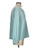 Candace Cameron Bure Teal Long Sleeve Blouse Size S - photo 4