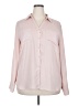 Maurices 100% Polyester Solid Pink Long Sleeve Blouse Size XXL - photo 1