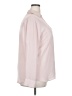 Maurices 100% Polyester Solid Pink Long Sleeve Blouse Size XXL - photo 4