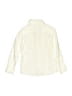 Zara 100% Cotton Solid Ivory Long Sleeve Button-Down Shirt Size 6 - photo 2