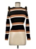 Forever 21 Contemporary Stripes Brown Pullover Sweater Size M - photo 1