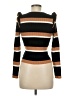 Forever 21 Contemporary Stripes Brown Pullover Sweater Size M - photo 2