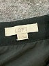 Ann Taylor LOFT Solid Black Casual Skirt Size 8 - photo 4