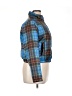 Wild Fable 100% Polyester Plaid Blue Jacket Size XL - photo 4