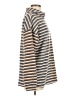 Tru Luxe Jeans Stripes Silver Turtleneck Sweater Size M - photo 4