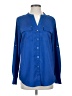 Premise Studio 100% Polyester Blue Long Sleeve Blouse Size S - photo 1