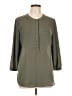 NYDJ Green 3/4 Sleeve Blouse Size L - photo 1