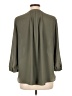 NYDJ Green 3/4 Sleeve Blouse Size L - photo 2
