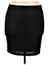 Forever 21 Plus Solid Black Casual Skirt Size 2X - photo 1