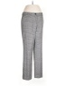 Talbots Houndstooth Gray Wool Pants Size 10 - photo 1